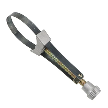 NICEYARD стомана каишка гаечен ключ на автомобила маслен филтър инструмент за премахване регулируема 60 мм to120mm диаметър на Ръчни инструменти