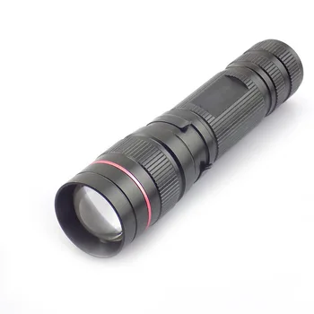 Мини фенерче мащабируем Q5 focus Tactical AA 14500 battery small pocket Flash light Факел Lamp high powerful flash torches
