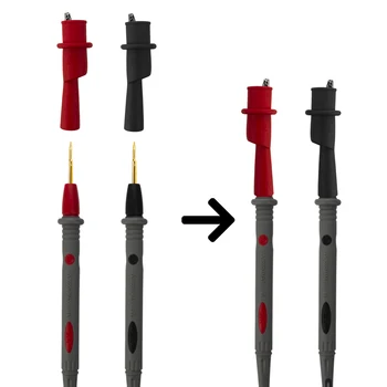 20A Multimeter Test Pen Leads позлатен Кремнеземная кабелна линия+крокодил скоба за продажба