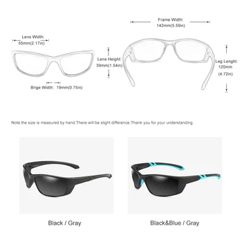 POLARSNOW марка мода поляризирани слънчеви очила мъжете реколта шофиране слънчеви очила мъжки слънчеви очила сянка UV400