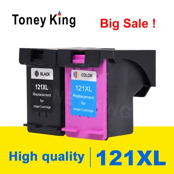 Toney King 121 XL Remanufactured Подмяна касета за Hp121 касети F2493 F4283 D2563 F4283 F2423 F2483 принтер