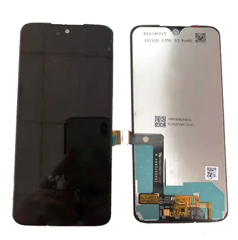 6,2 инча за Motorola Moto G7/G7 Plus LCD сензорен дисплей тъчпад Digiziter в събирането с комплект черен цвят