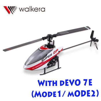WALKERA супер CP гироскопическая Flybarless система 6ch хеликоптер с DEVO 7Д RTF