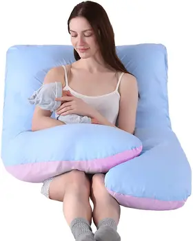 70x130cm U Shape Pregnancy Pillow майчинство бременна възглавница подкрепа на цялото тяло за бременни на страничните места за спане жени завивки, възглавници