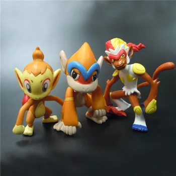 Takara Томи Pokemon JAKKS Chimchar Monferno Infernape Мега Doll Prinplup фигурка Empoleon са подбрани модел играчки