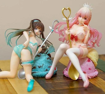 Роден свързване дегустация на момиче Шоколад и мента Ичиго мляко аниме фигура секси момиче свързване на PVC фигура играчки колекция модел