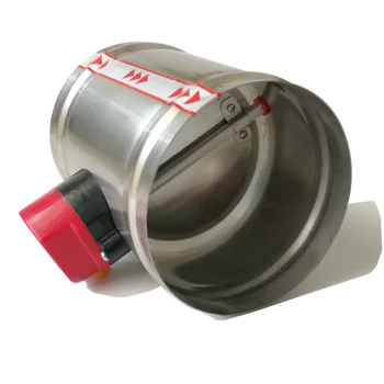 150мм електрическа въздушна клапата 220V, електрически въздушен клапан използван за вентилация тръби на газопровода или на климатична система