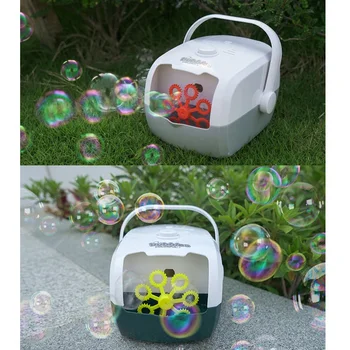 Машина Мехур Автоматична Вентилатор Мехур Birthday Party Wedding Bubble Maker Summer Outdoor Toy For Kids Dropshipping