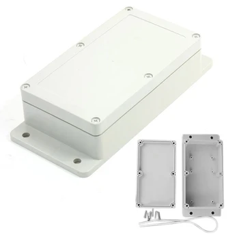 Бял водоустойчив разпределителните кутия за захранване пластмасов електронен проект на корпуса на уреда корпус 158mmx90mmx46mm