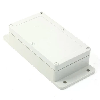 Бял водоустойчив разпределителните кутия за захранване пластмасов електронен проект на корпуса на уреда корпус 158mmx90mmx46mm
