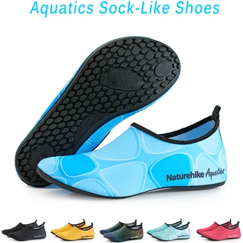 Naturehike на Мъже, Жени водни обувки бързо съхнещи бос Аква чорапи плувни обувки за басейна и плаж, сърф и плуване, ходене 6 цвята