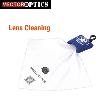 Vector Optics Deluxe Riflescope Lens Кърпа За Почистване На Очите С Допълнителен Бял Мек Висококачествен Анти-Мъгла Лека Полиэфирным Влакна