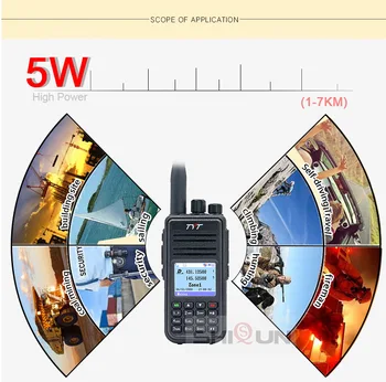 TYT MD-UV380 DMR Уоки Токи GPS Dual Band VHF UHF Tier1 / 2 Digital 5W md380 MD-390 DM-5R DM-8HX MD-380 baofeng DMR MD-380