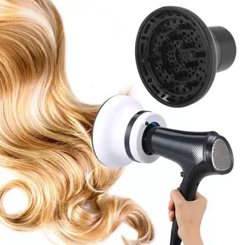 Маша сешоар дифузер за естествени вълнообразни коса Стайлинг аксесоари поддържа сешоари стереотип регулируеми косата на главата дифузер