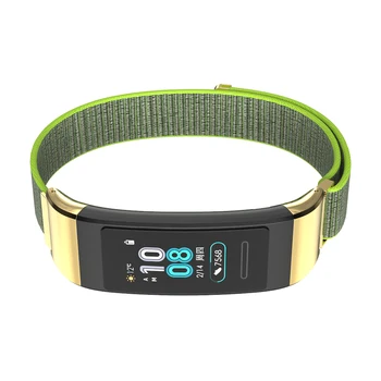 Mijobs найлонов каишка на китката, за Huawei Band 3 Подмяна на гривна каишка за часовник Smart Watch Band за Huawei Band 3