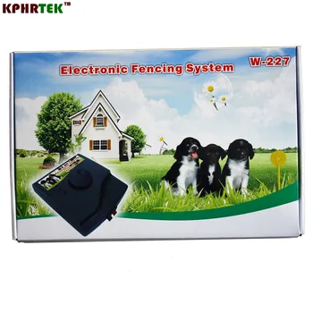 Куче електронен ограда водоустойчив електронен ударен обучение система огради W227 с 1 яка за 1 куче