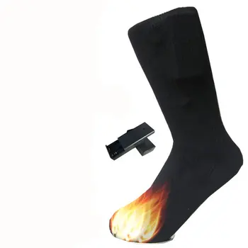 3.7 V Регулируеми Топли Чорапи Електрически Чорапи С Топъл Акумулаторна Батерия За Жени, Мъже Зима Открит Ски Спорт Колоездене Спортни Чорапи