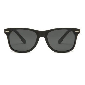 LongKeeper поляризирани очила на Мъже, Жени марка дизайнер нитове квадратни слънчеви очила мъжки реколта шофиране Oculos UV400 огледало