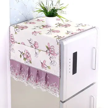 Fyjafon хладилник делото пылезащитная делото перална машина на кутията хладилник организатор кухня декоративни тъкани 53*130//70*170