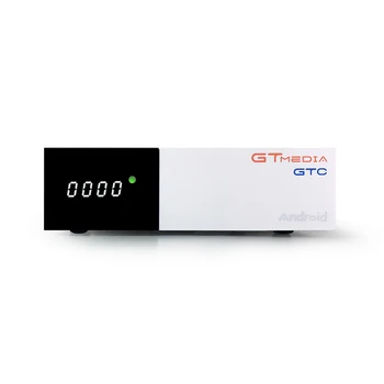 [Истински] GTMedia GTC сателитен приемник DVB-S2/C / T2 ISDB-T Amlogic S905D android 6.0 TV BOX 2GB RAM, 16GB ROM BT4. 0