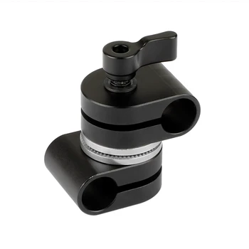 HDRIG Adjustable 15mm Dual Род Технологична Adapter with ARRI Rosette for Camera Accessories