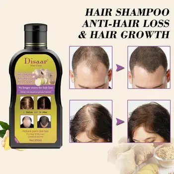 200 мл Disaar професионален шампоан против косопад за предотвратяване на загубата на коса китайски продукт за растеж на коса косопад за мъже жени