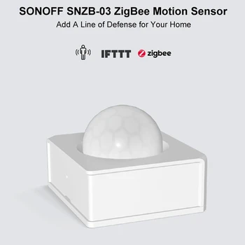 1бр SONOFF Smart House Zigbee Human Body инфрачервен сензор за Sonoff Smart Home Smart Life инфрачервен сензор за SNZB-03