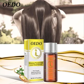 OEDO Джинджифил Hair Growth Essence предпазва от косопад Thicker Treatment Essential Oil Repair Hair Loss Products Anti-Hair Serum