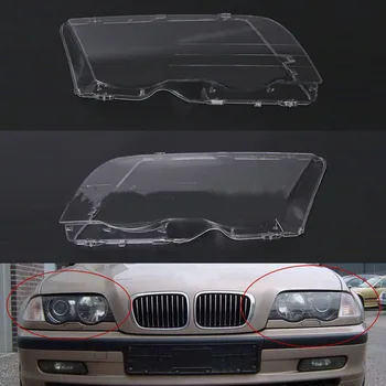 Фаровете на колата на кутията абажура ляв десен Фар черупка на светлина капачка на обектива за BMW E46 318i 320i 323i 325i 328i 2001-1998