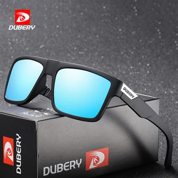 DUBERY най-продаваните италиански дизайн унисекс поляризирани слънчеви очила за шофиране мъжки хладни нюанси gafas de sol луксозни слънчеви очила с кутия