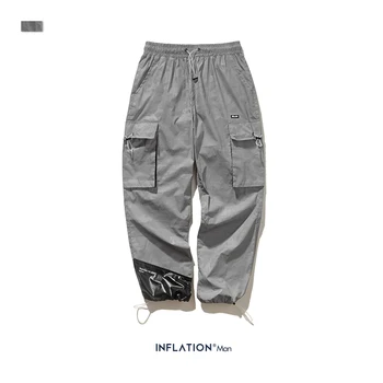 Инфлацията 2020 есен мъжете Jogger панталони мъжете тъмно камуфлаж пътеки ежедневни панталони 2020 човек хип-хоп панталони, плюс размер панталони 93397W
