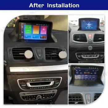 Андроид 10 за Renault Megane 3 Fluence 2009-кола стерео мултимедиен плейър GPS, GLONASS навигация авто аудио Радио главното устройство
