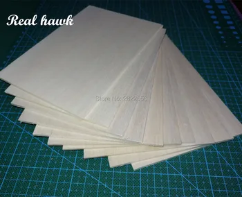 200х100х6/7/8/9/10mm AAA+ Model Balsa wood sheets for САМ RC модел wooden plane boat material