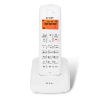 Цифров безжичен телефон с Интерфоном аларма покана ID Handfree задно осветен LCD дисплей фиксиран безжичен телефон за офис домашен бизнес