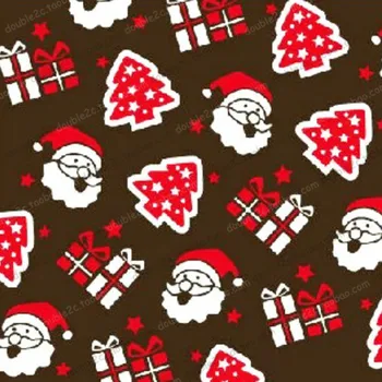 Коледа 10 mix шоколадова превод лист, шоколад мухъл за коледна украса захар печат на хартия фестивал за доставка на партията