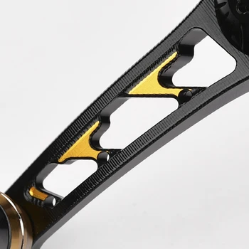 Gomexus Spinning Double Reel Handle For Shimano Stradic FL Vanford Vanquish , 98mm CNC Machining Power Handle