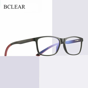 BCLEAR ретро очила TR90 кадри на мъже и жени ултра светло синьо филм анти-сини очила класически очила без рецепта SPH0. 0