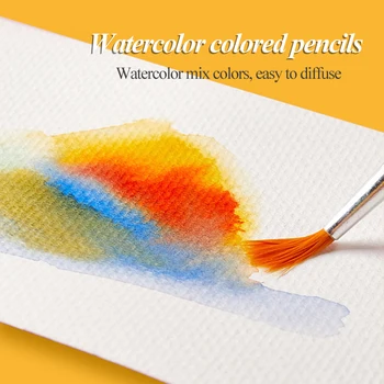 Brutfuner 48/72/120/150/180 цветове професионален Акварел/Aquarelle Colored Pencil Art Скица Drawing Lapis cor de Color Молив
