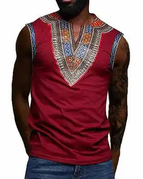 2019 new sexy summer fashion style african men dashiki plus size printing t-shirt M-3XL