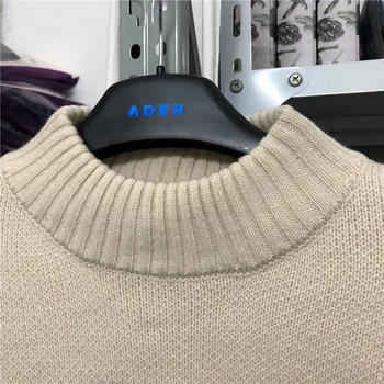 Onesize бродерия Adererror пуловер на Мъже, Жени Crewneck Ader грешка блузи, мъжки пуловери зима