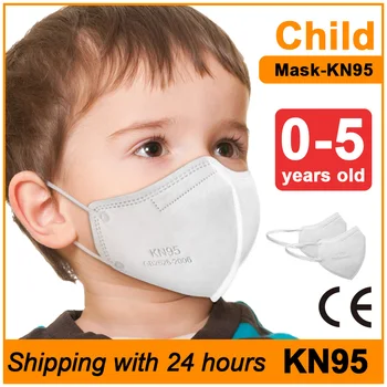 10-100шт Niños FFP2 Маскариллы KN95 маска за лице 5 ply ФПЧ2. 5 Маска, филтър за многократна употреба детска маска ffp2mask маскариллы ffp2kn95 niños