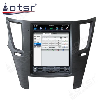 Aotsr Android 9.0 за Subaru Legacy 2009-Tesla style PX6 вертикален екран Carplay автомобилен GPS навигатор мултимедиен радио