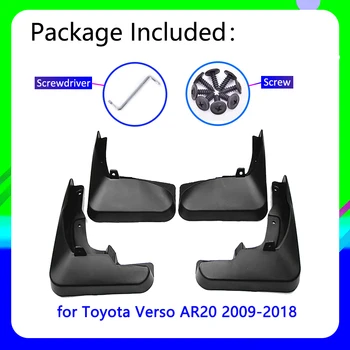 Автомобилни калници за Toyota Verso AR20 2009 2010 2011 2012 2013 2016 2017 2018 плакирование калници калник на задно колело аксесоари