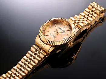 2017 нов TORBOLLO модни дамски часовници е от неръждаема стомана, дамски Ръчен часовник водоустойчив маркер с кутия
