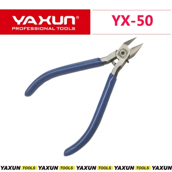 YX-50 хром-ванадиевая неръждаема тел, нож диагонално рязане клещи клещи ремонт инструмент високо качество 5 инча, 125 mm електронен нож