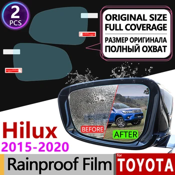 за Toyota Hilux SR5 Hilux REVO VIGO AN120 AN130 пълно покритие на противотуманная филм огледало за задно виждане-водоустойчива фарове за филма аксесоари