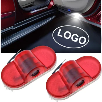 2-20 бр. led вратата на колата лого емблема на светлина за SEAT Leon MK1 Toledo MK2 лазерен проектор сянка Добре дошли светлина 12 В стайлинг на автомобили