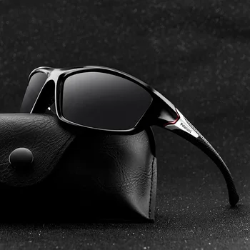 2020 нови луксозни поляризирани слънчеви очила мъжки шофиране нюанси мъжки слънчеви очила ретро шофиране пътуване Риболов класически слънчеви очила