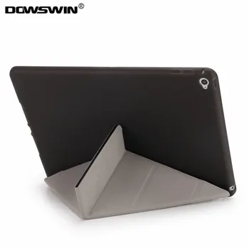 DOWSWIN for ipad air 2 1 case multi-fold пу leather мека силиконова делото за ipad air Case Smart Cover For iPad Air 2 A1566