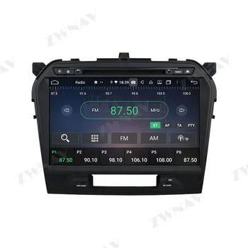 Carplay Android 10.0 екран кола мултимедия DVD плеър за Suzuki Vitara-2017 BT GPS навигация и аудио стерео Радио главното устройство